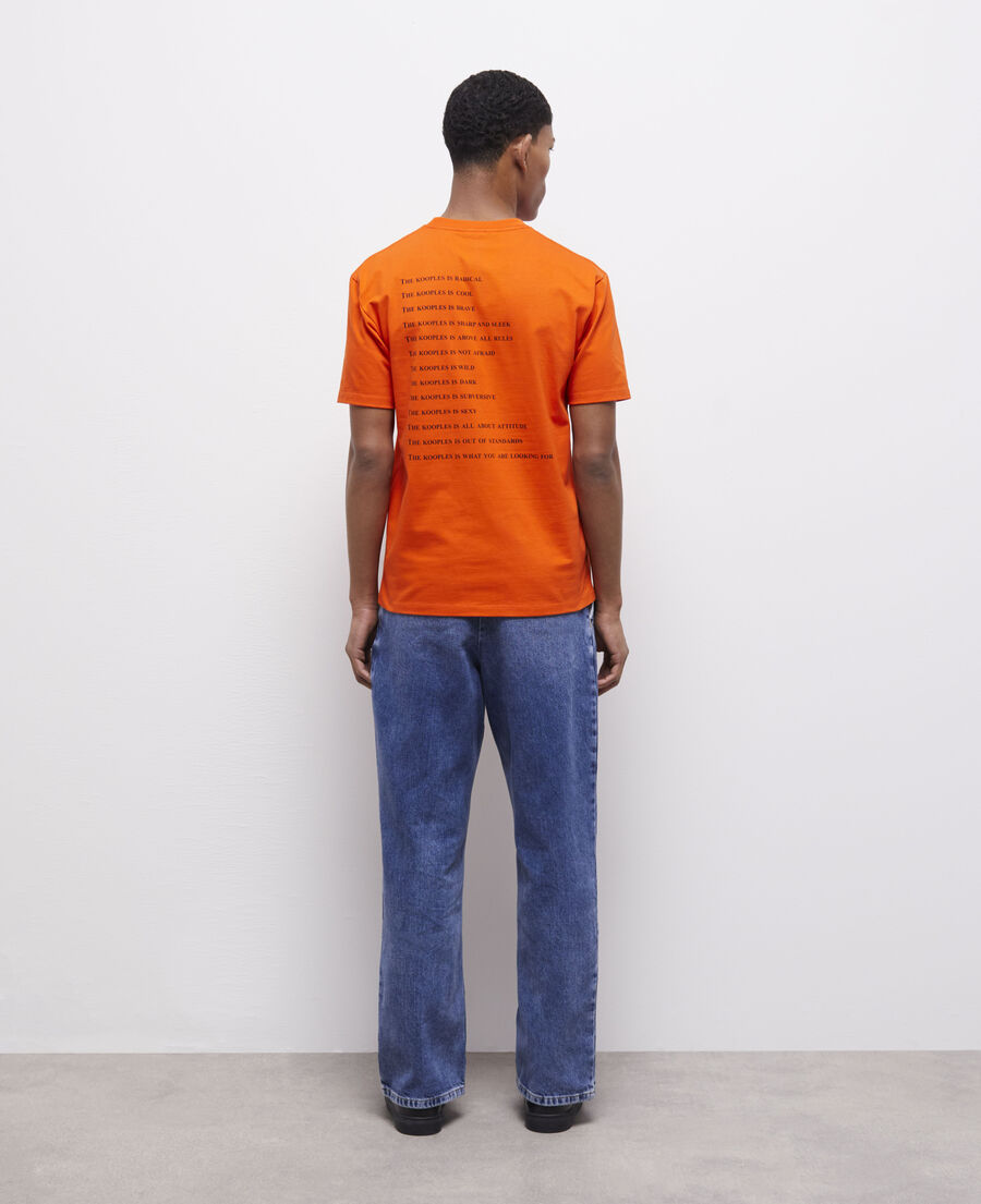camiseta what is naranja para hombre