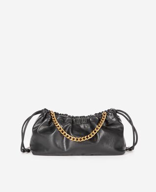 The Kooples F BLACK taylor bag in black recycled leather