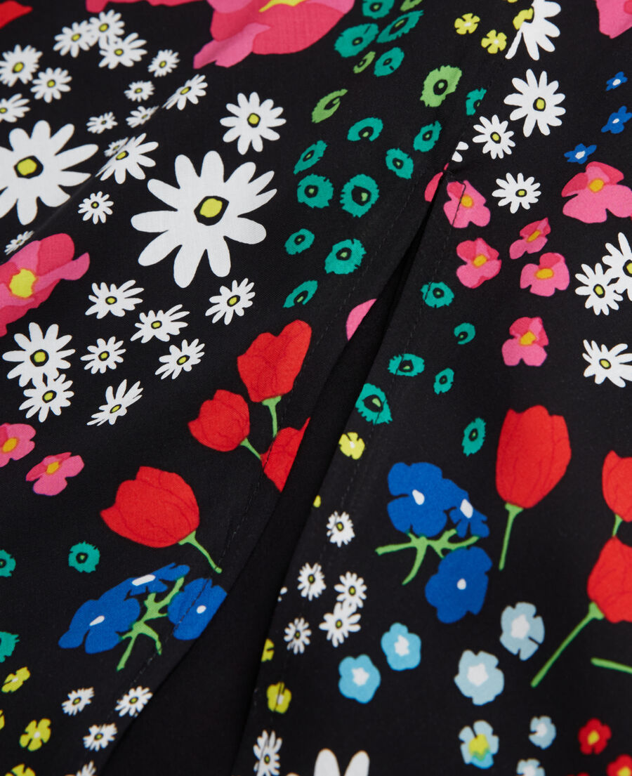 langer rock mit print