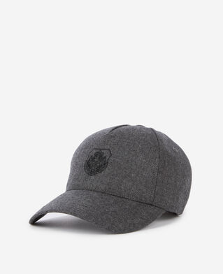 The Kooples F GREY grey flannel cap