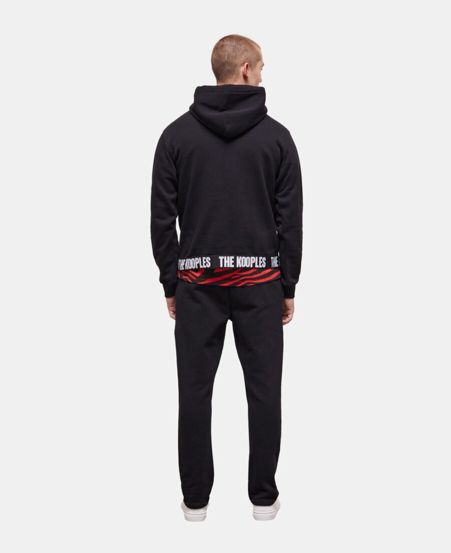 the kooples black logo sweatshirt