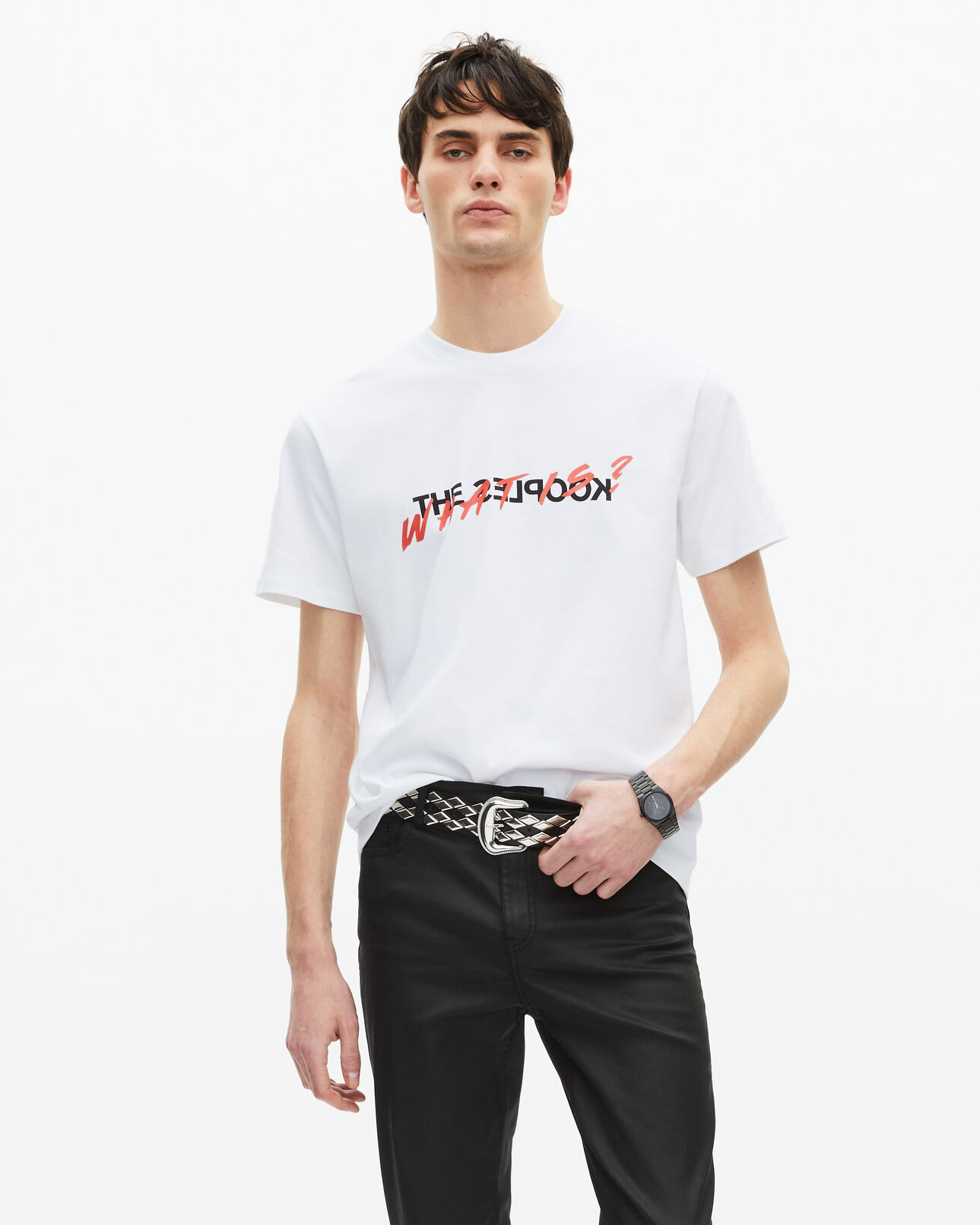 The Kooples HERREN WHITE was ist ein weißes t-shirt