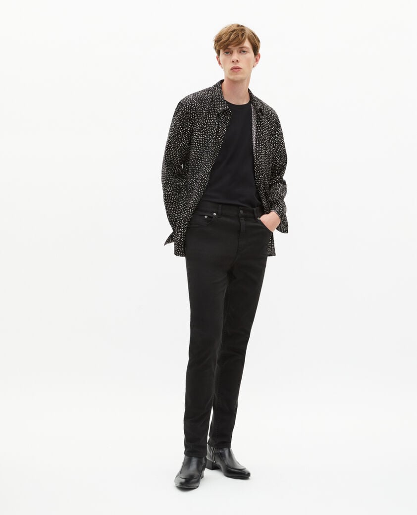 The Kooples HERREN BLACK schwarze slim-fit-jeans