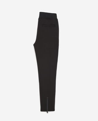 The Kooples HERREN BLACK schwarze skinny-jogginghose mit logo-patch