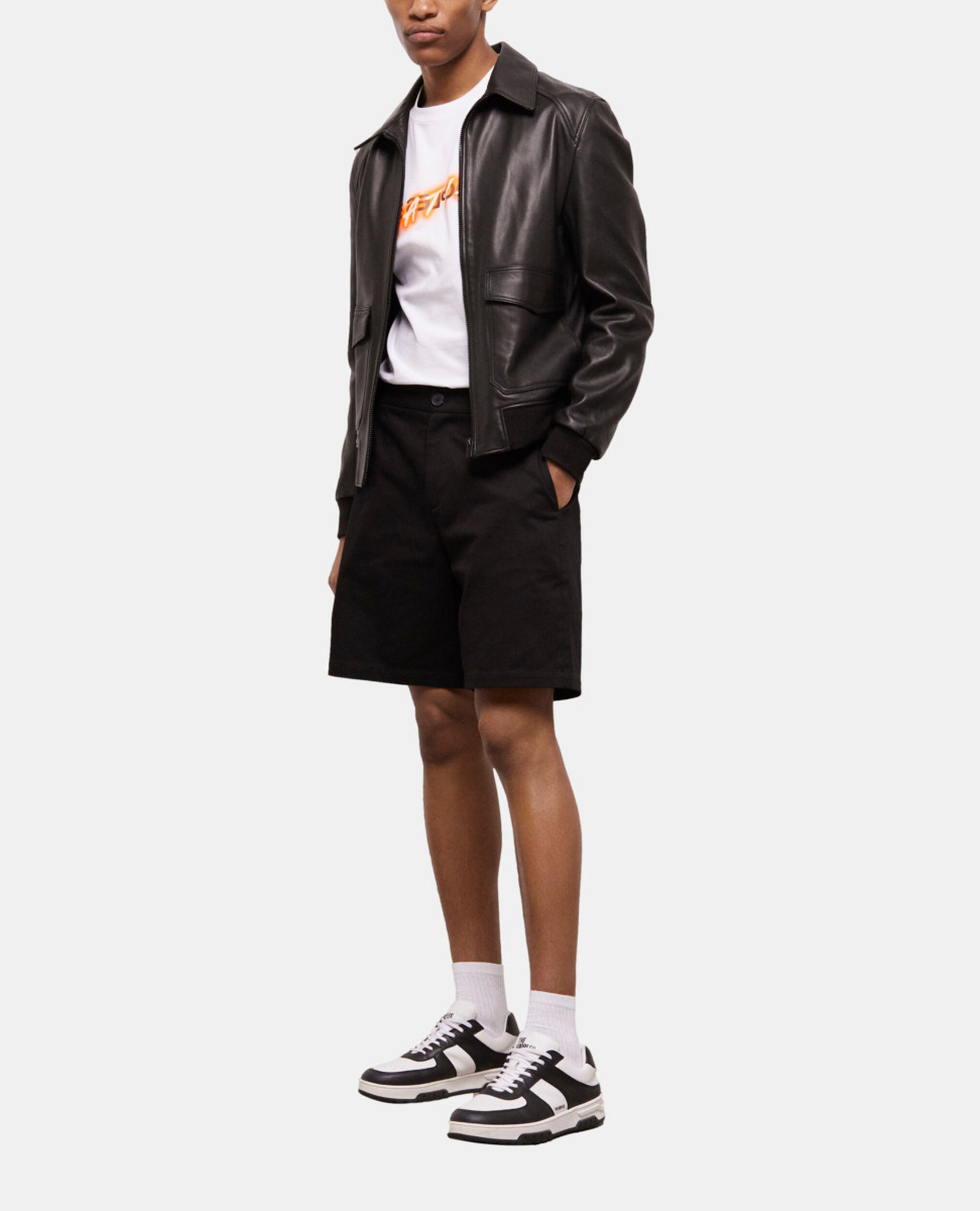 Schwarze Shorts, BLACK, hi-res image number null