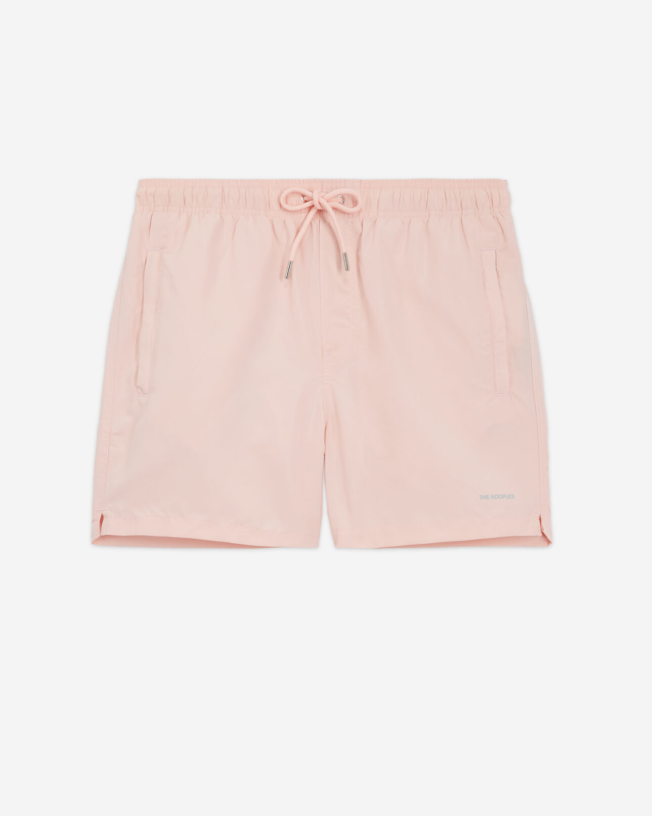 The Kooples HOMME LIGHT PINK maillot de bain rose technique à petit logo