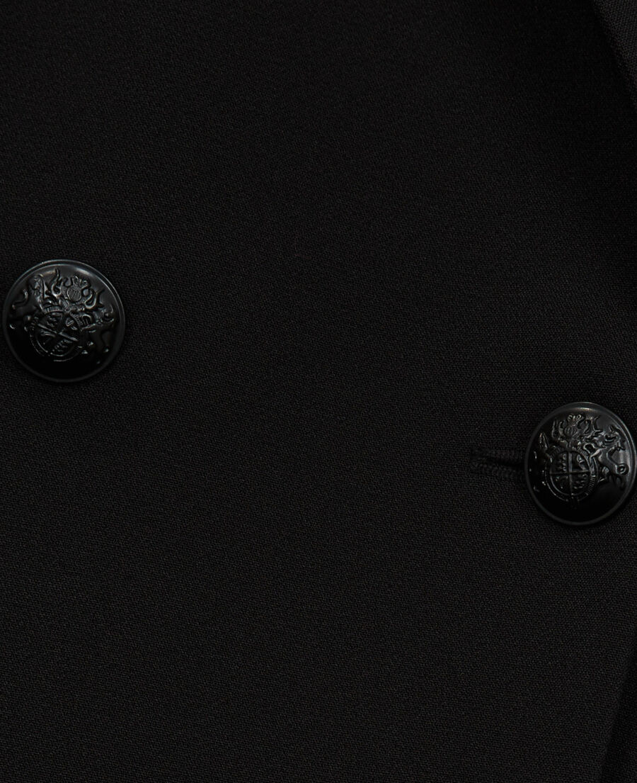 robe courte noire