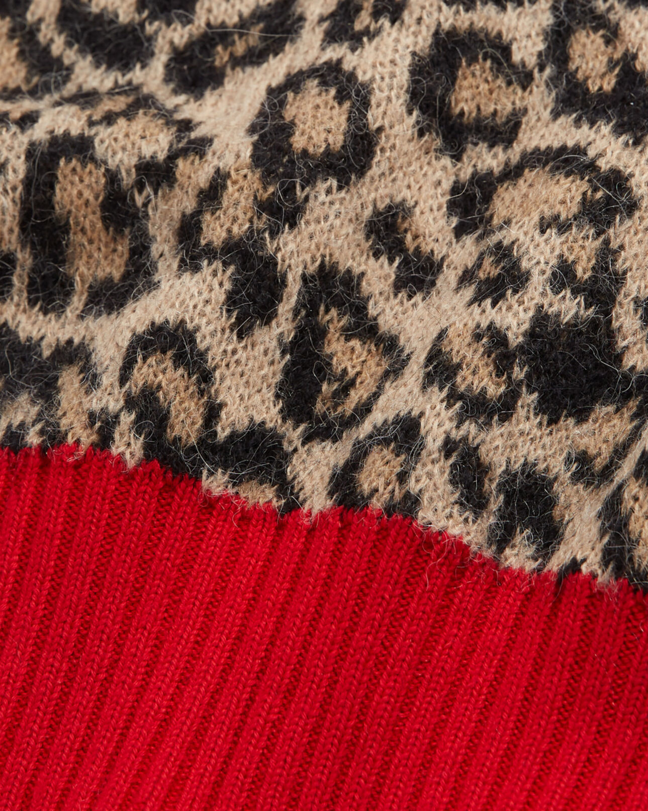 The Kooples WOMEN LEOPARD sleeveless leopard print sweater