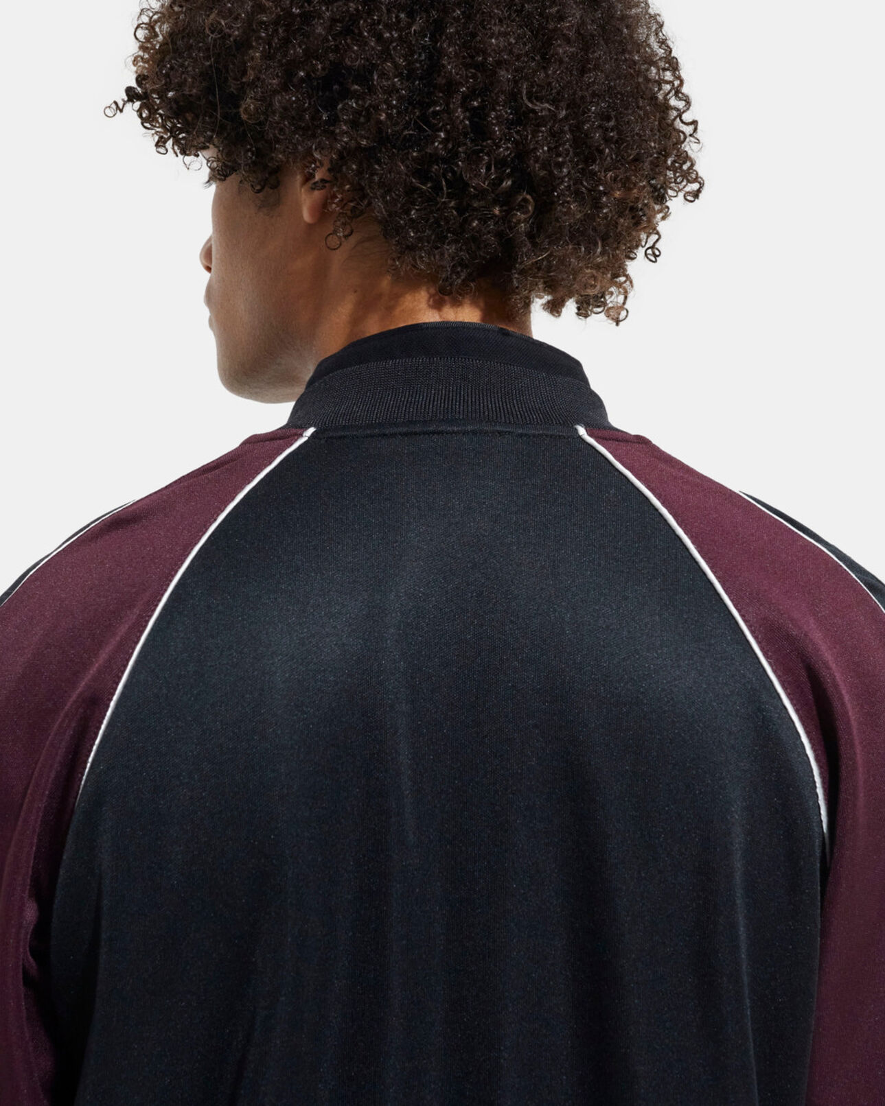 The Kooples MEN BURGUNDY red zipped sweatshirt