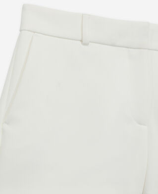 The Kooples FEMME ECRU short tailleur blanc en cr&ecirc;pe