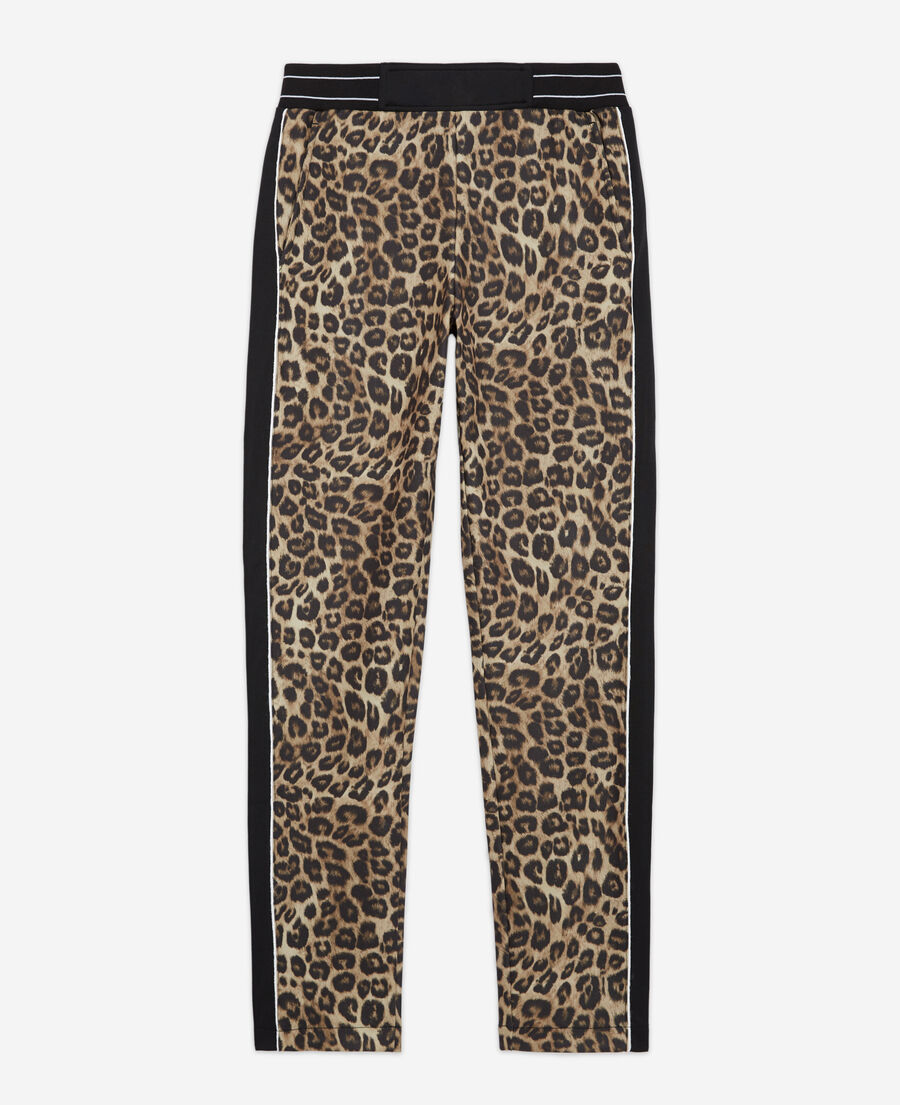 The Kooples MUJER LEOPARD jogging leopardo