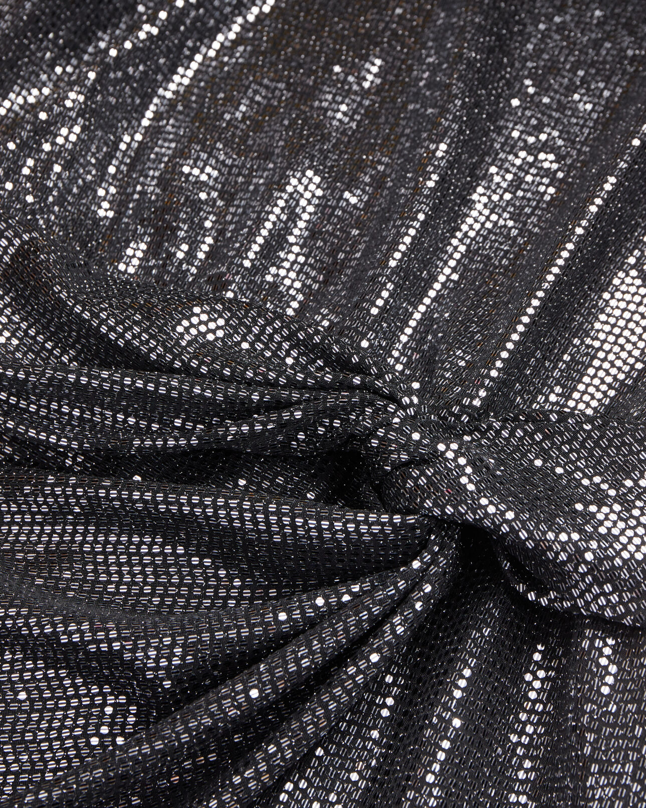 The Kooples DAMEN SILVER kurzes kleid mit metalliceffekt