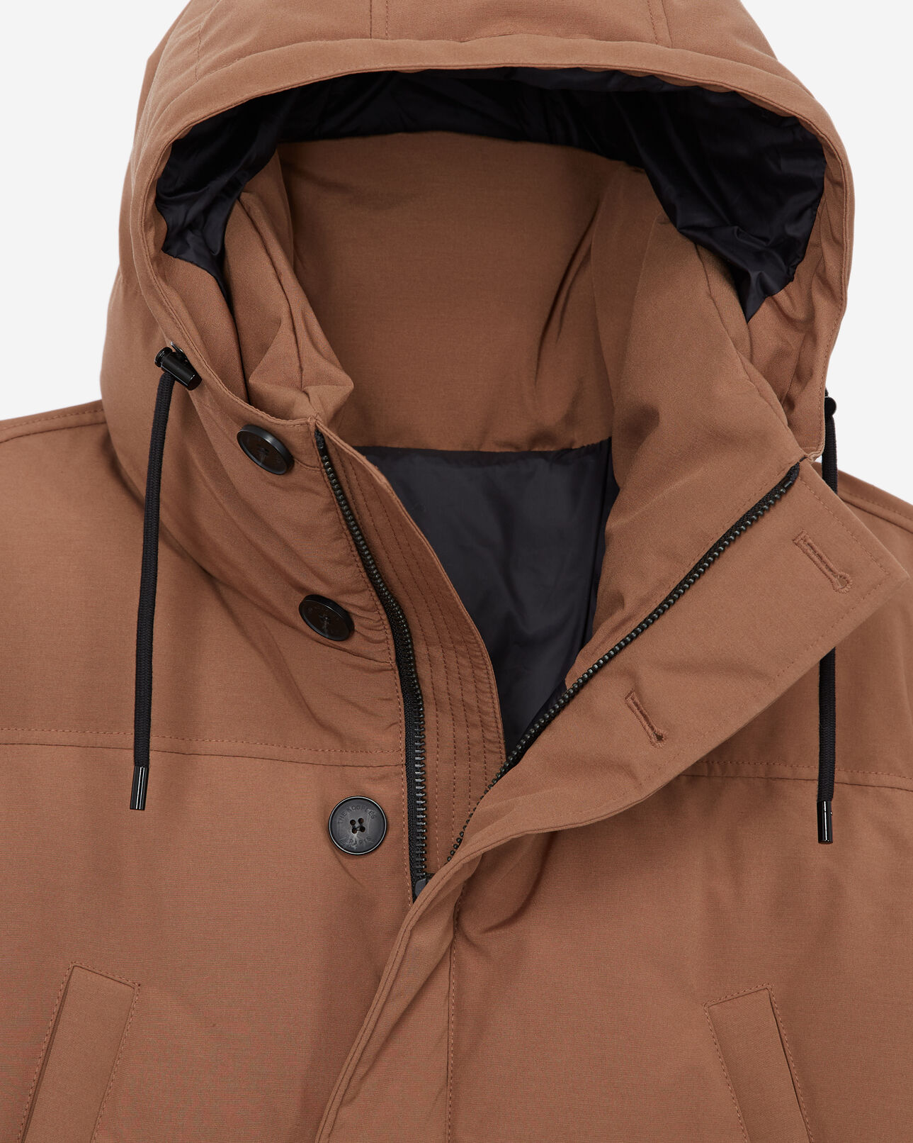 The Kooples HOMBRE TABACCO parka algodón camel acolchada