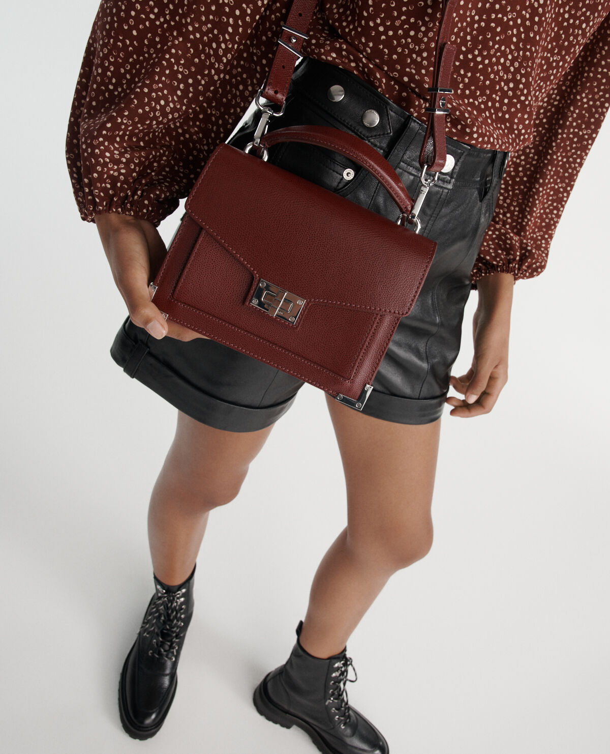 Short cuir the kooples online