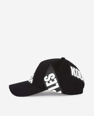 The Kooples M BLACK black cap with tape logo