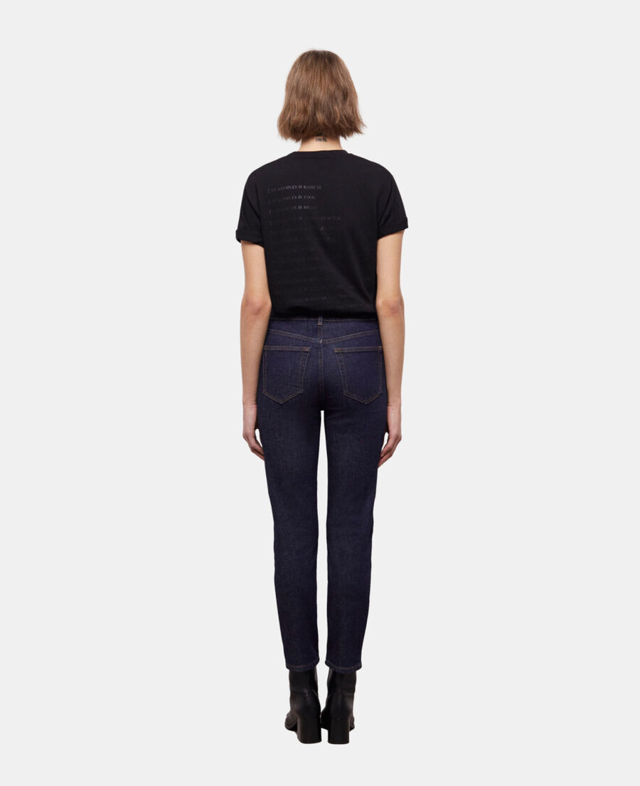 blaue slim-fit-jeans