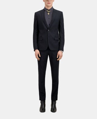 The Kooples HERREN DARK NAVY marineblaue anzugjacke aus wolle