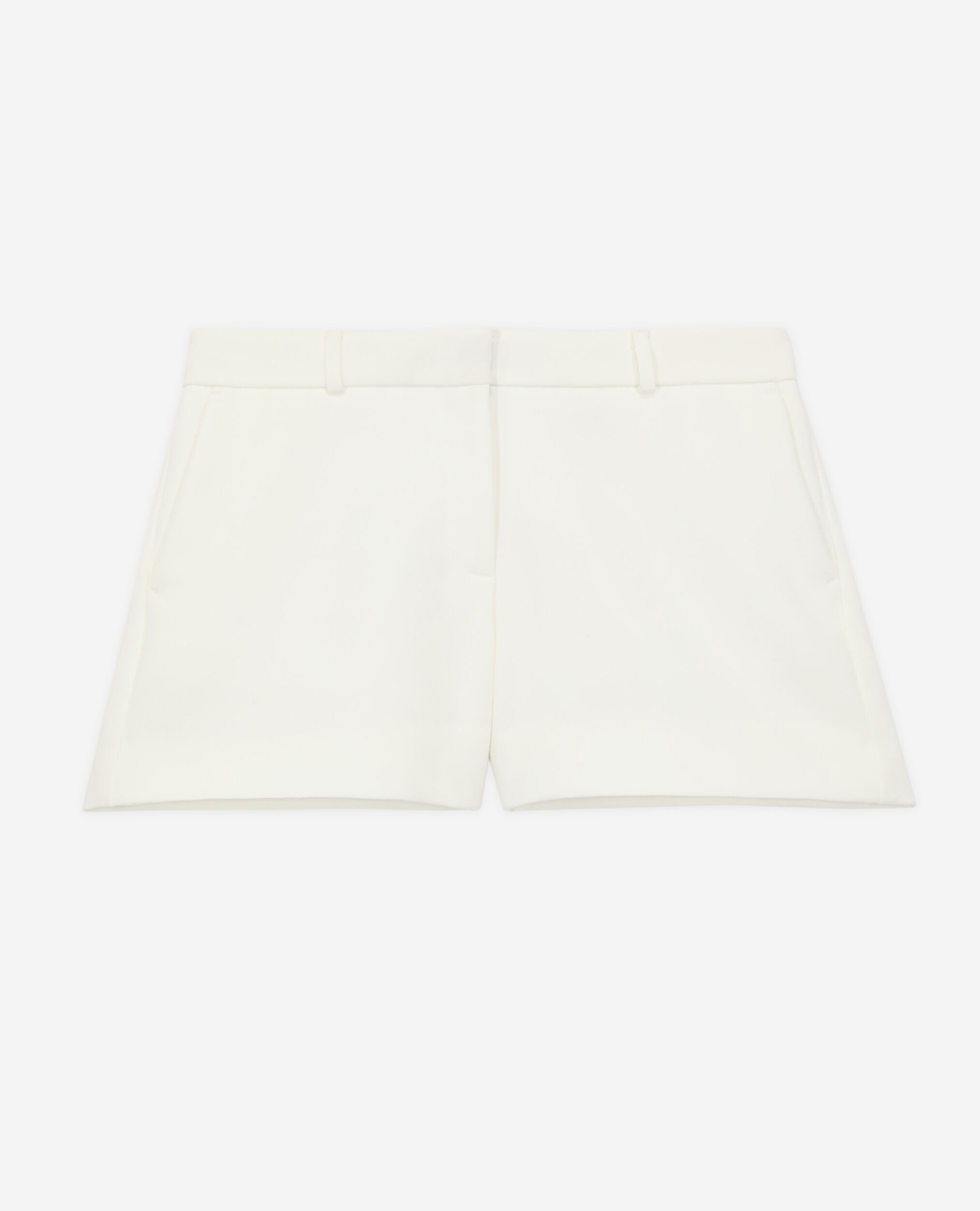 White sales crepe shorts