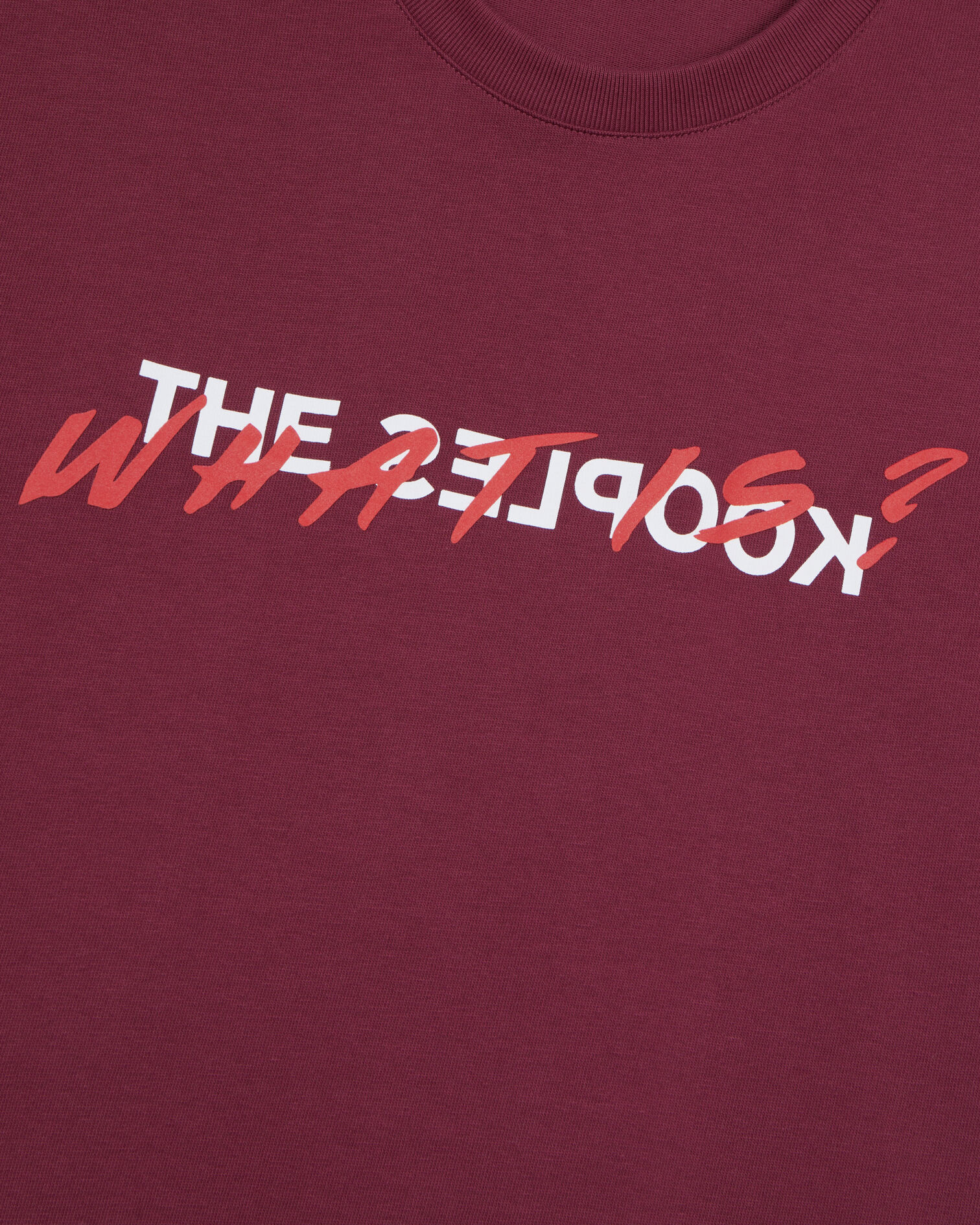 T-shirt What is bordeaux, BURGUNDY, hi-res image number null