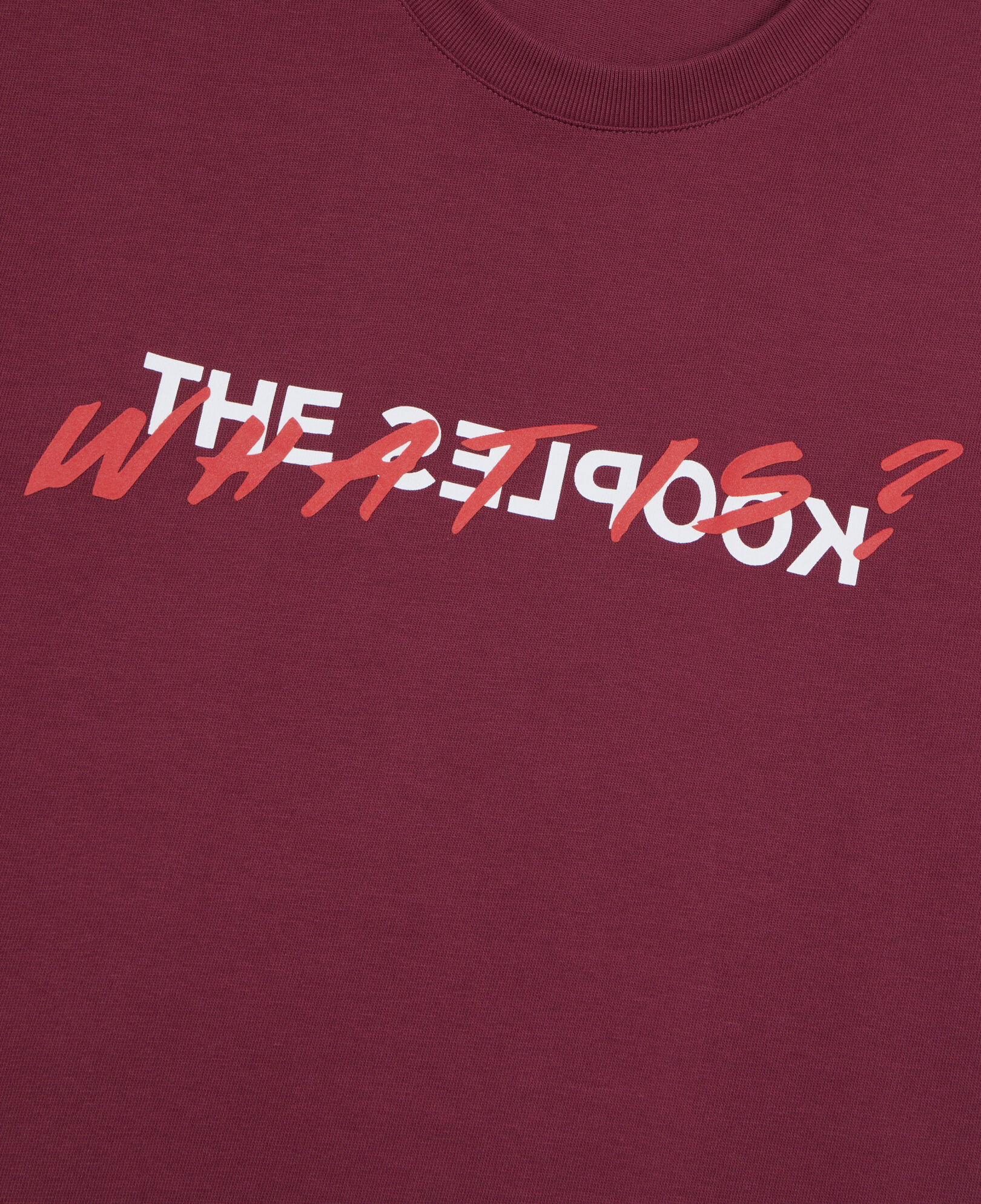 The Kooples HOMBRE BURGUNDY camiseta what is burdeos