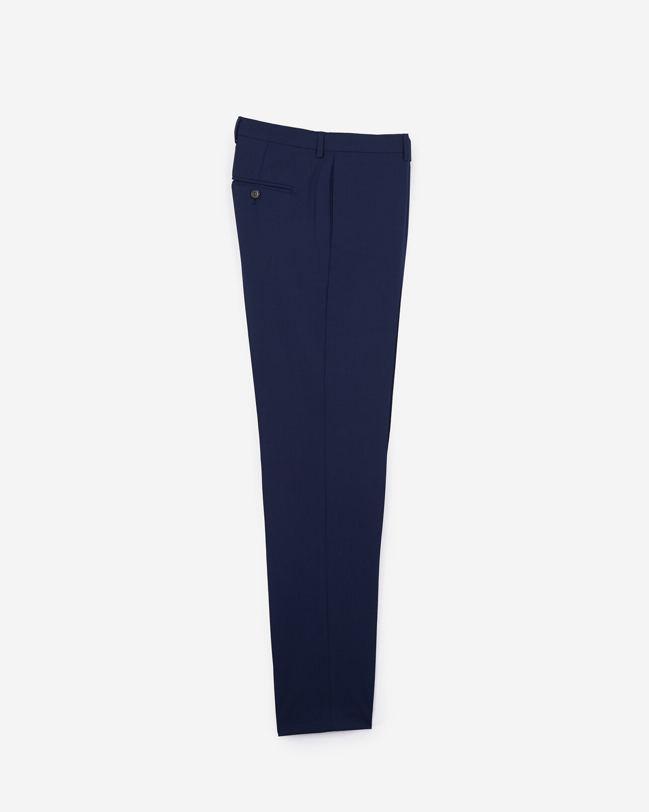 The Kooples MEN DARK BLUE navy blue wool suit trousers