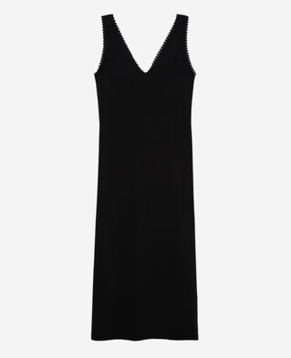 The Kooples WOMEN BLACK long black dress