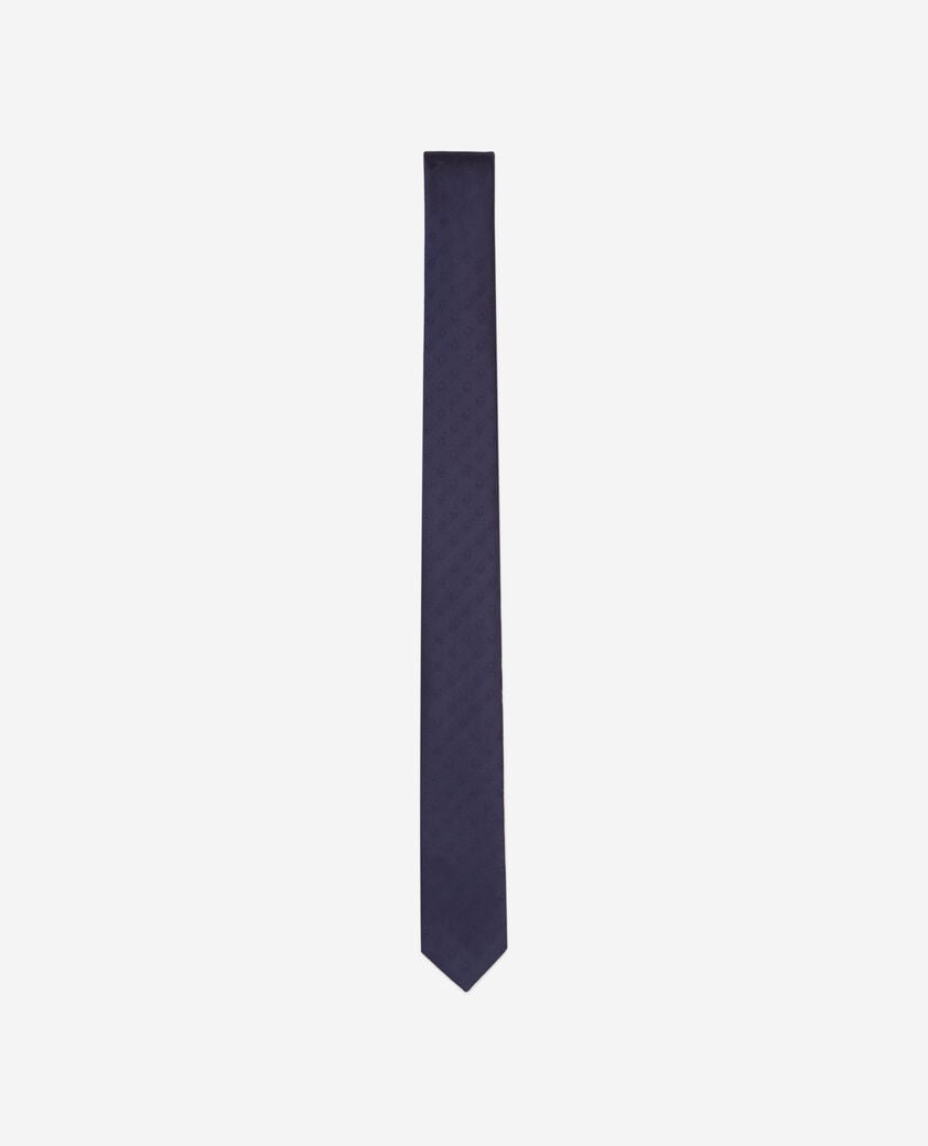 The Kooples MEN NAVY navy blue silk tie
