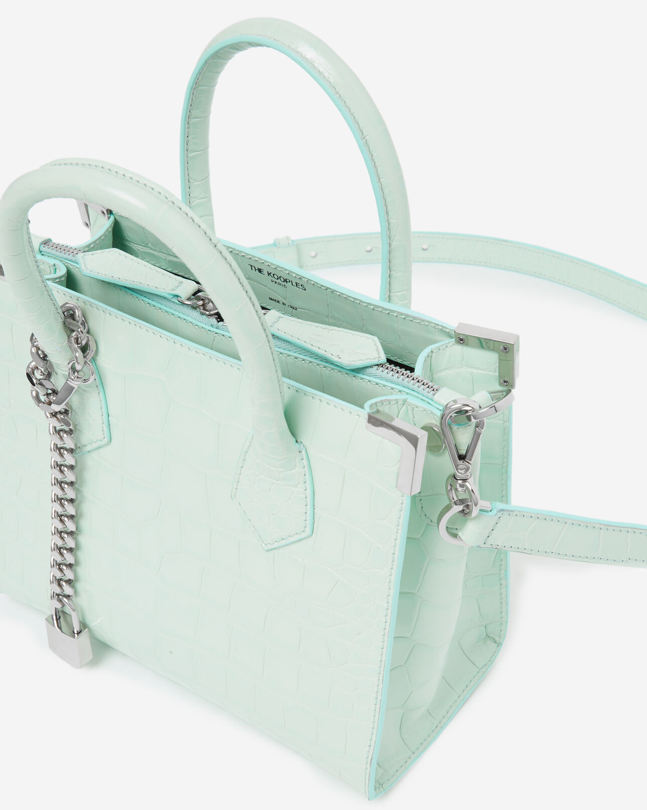 The Kooples WOMEN LIGHT MINT / AQUA medium mint green ming bag