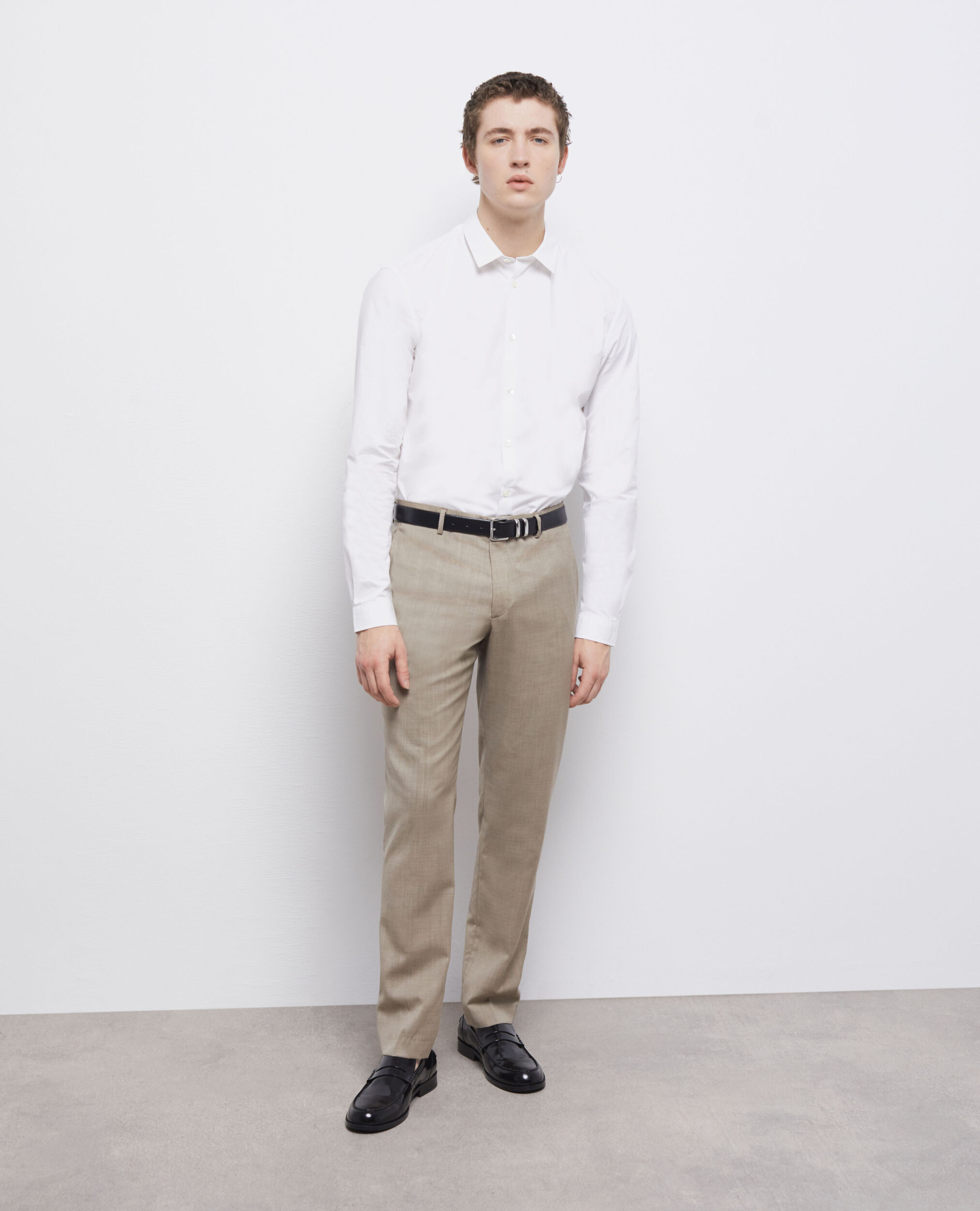 Camisa formal blanca store