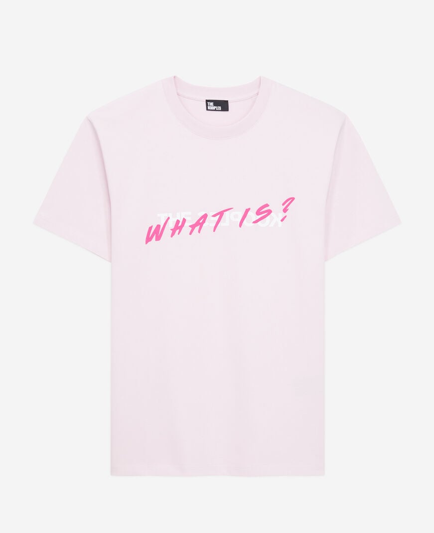The Kooples HOMME PALE PINK t-shirt what is rose
