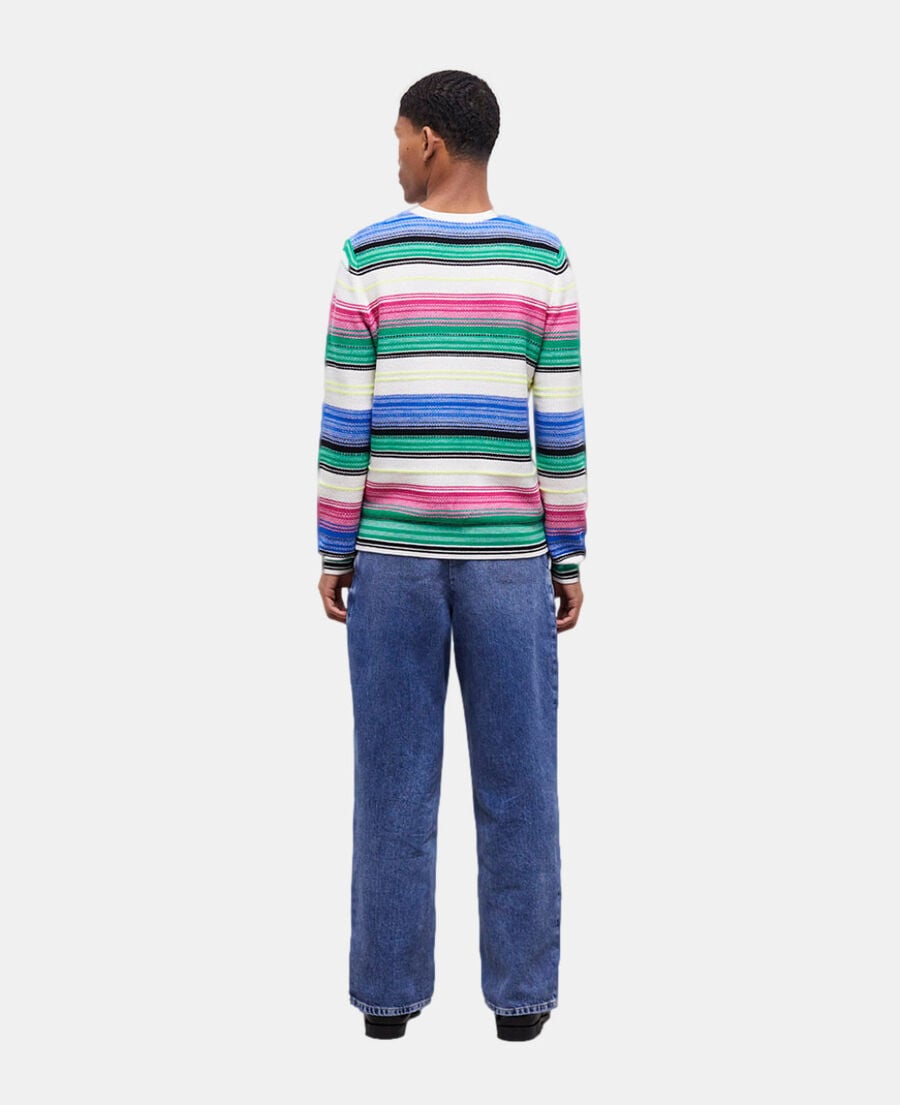 The Kooples H MULTICOLOR wool printed sweater