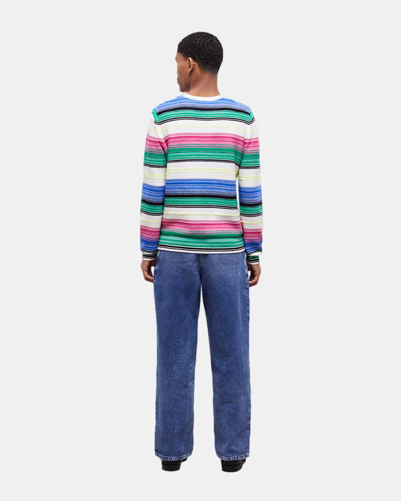 The Kooples HOMME MULTICOLOR pull imprimé en laine