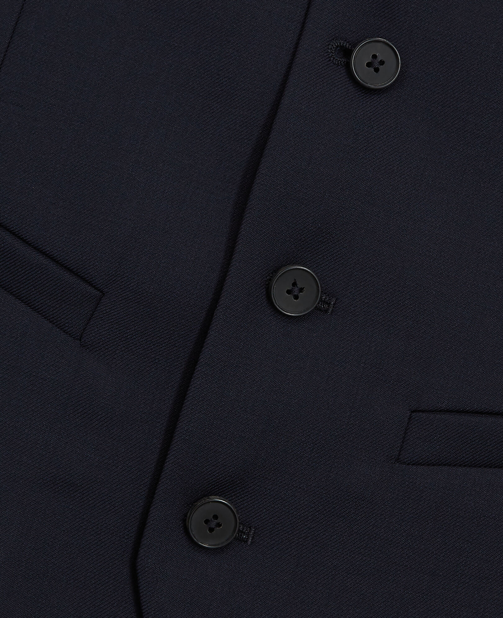The Kooples MEN DARK NAVY navy blue wool suit vest tailored cut