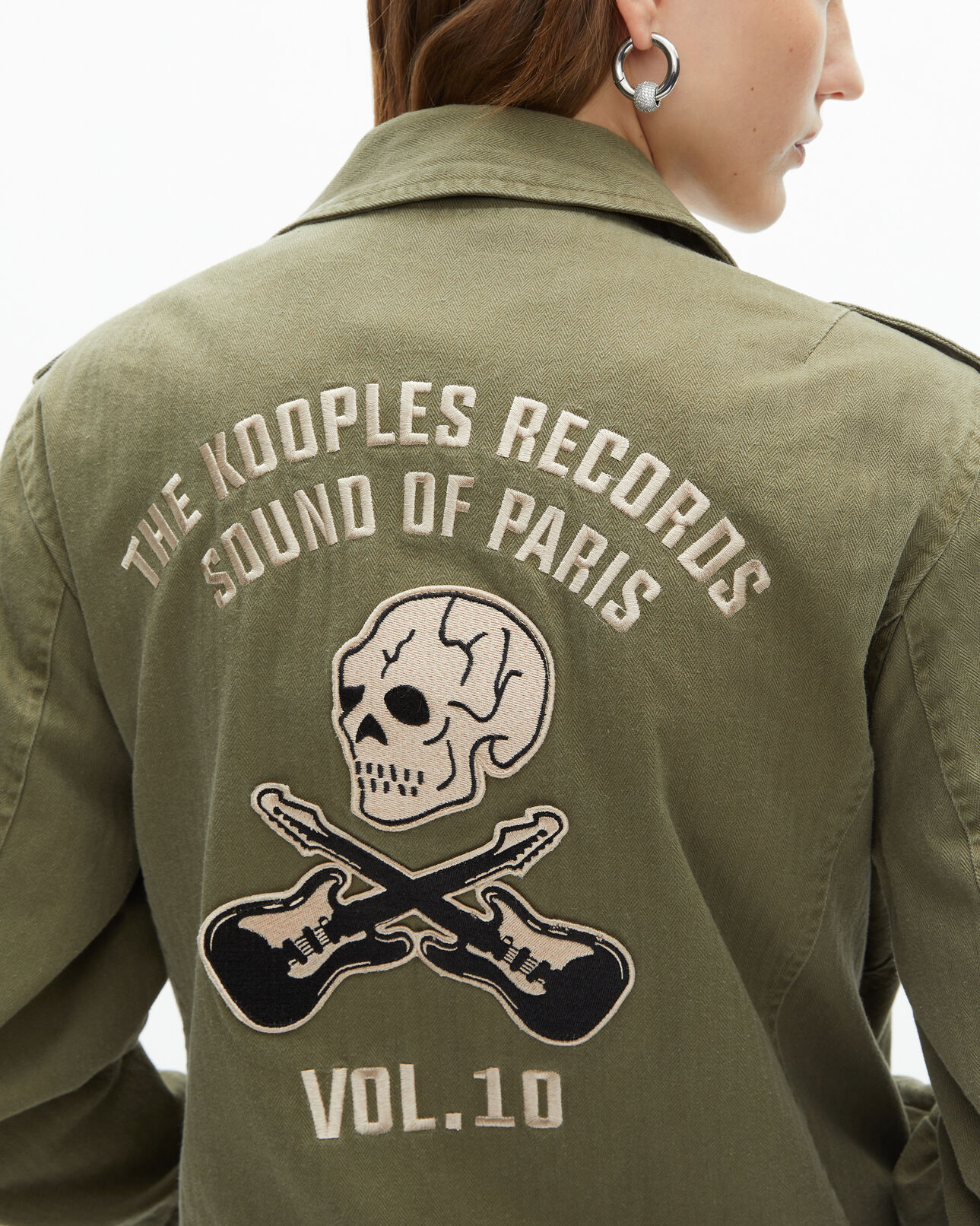 The Kooples WOMEN KAKI khaki jacket