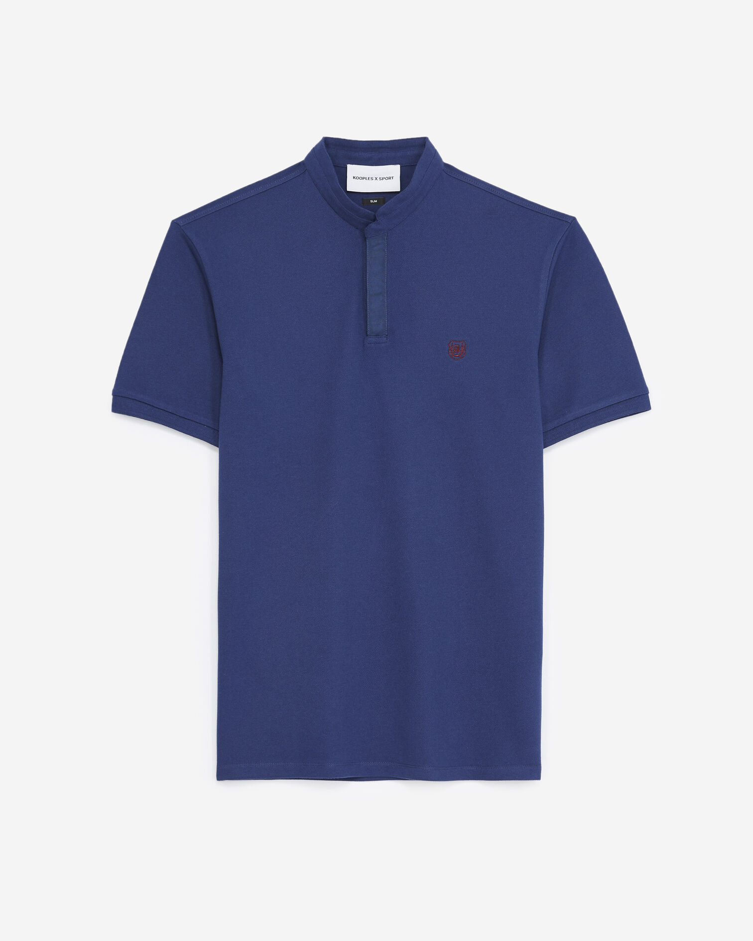 Polo bleu, BLUE / BURGUNDY, hi-res image number null