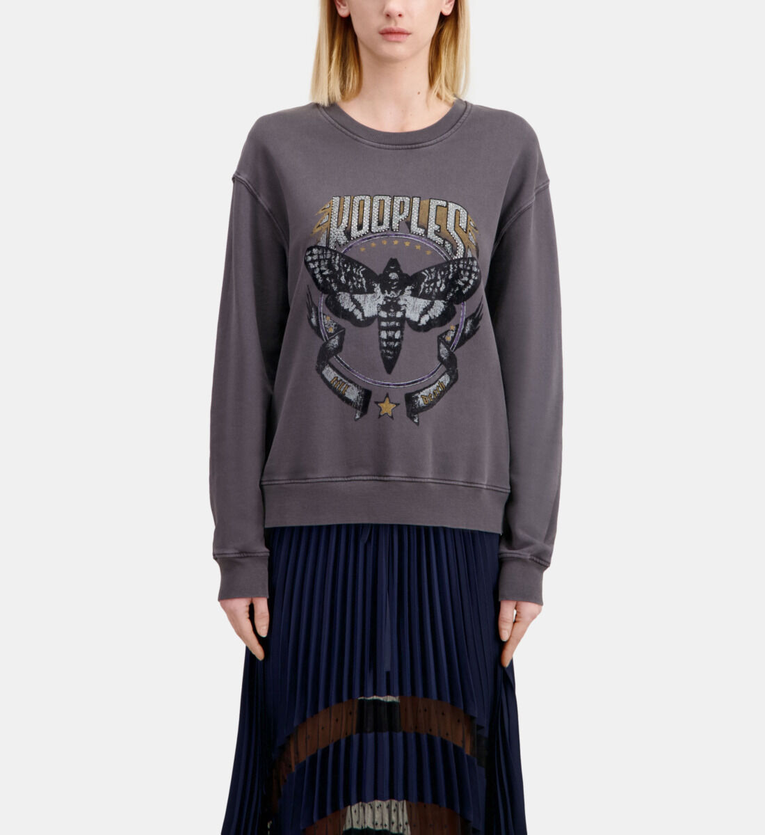 Kooples outlet skull sweater
