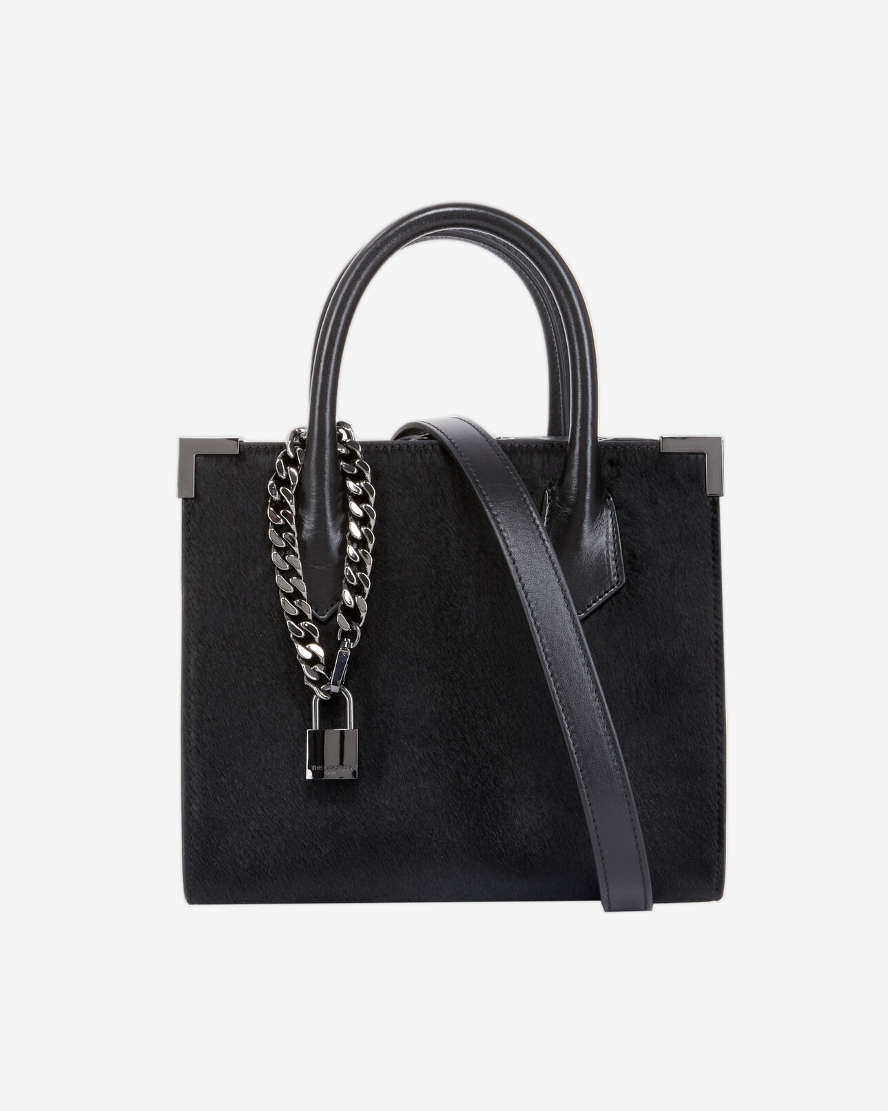 The Kooples MUJER BLACK bolso ming mediano piel negro