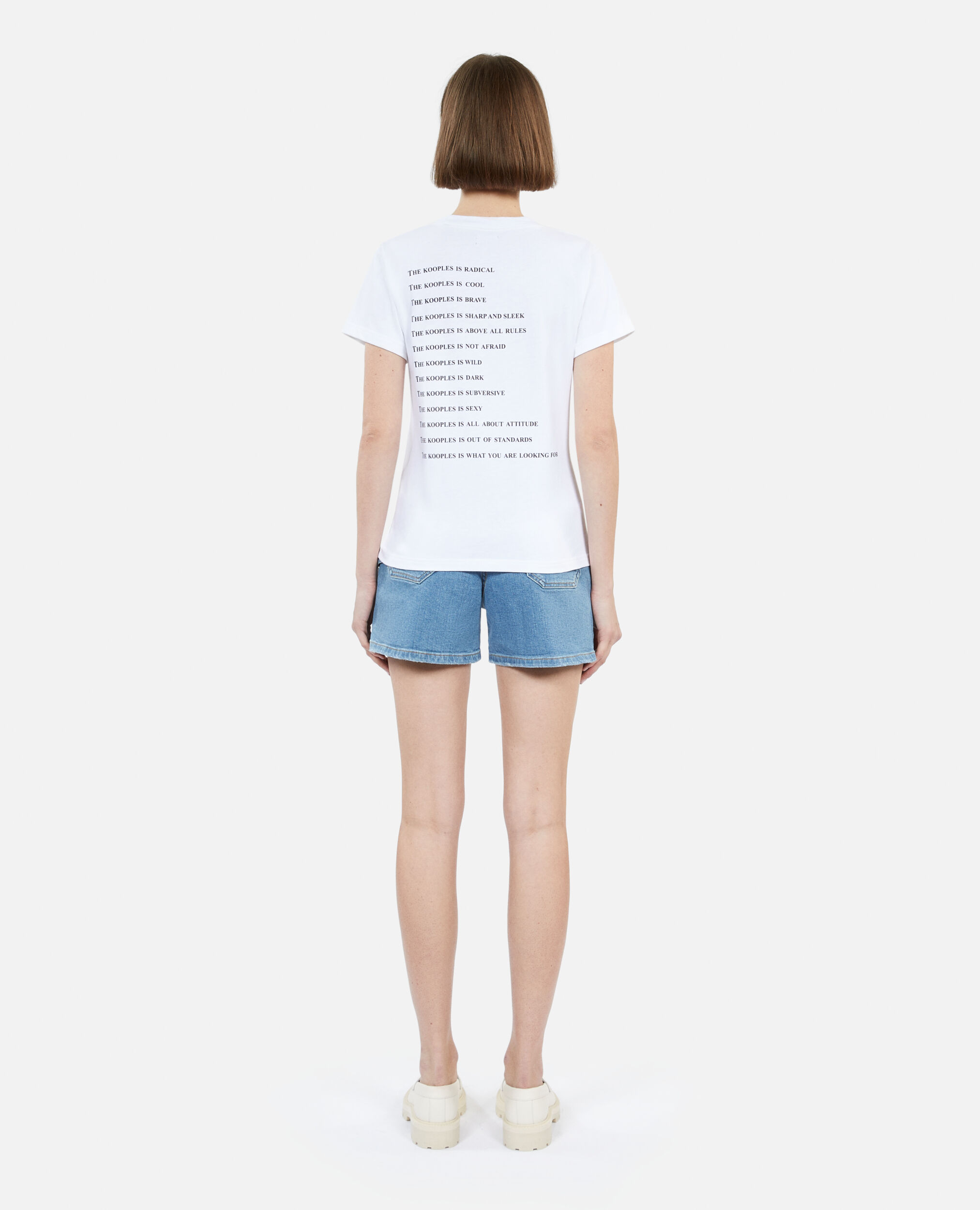 White What is T-shirt, WHITE, hi-res image number null