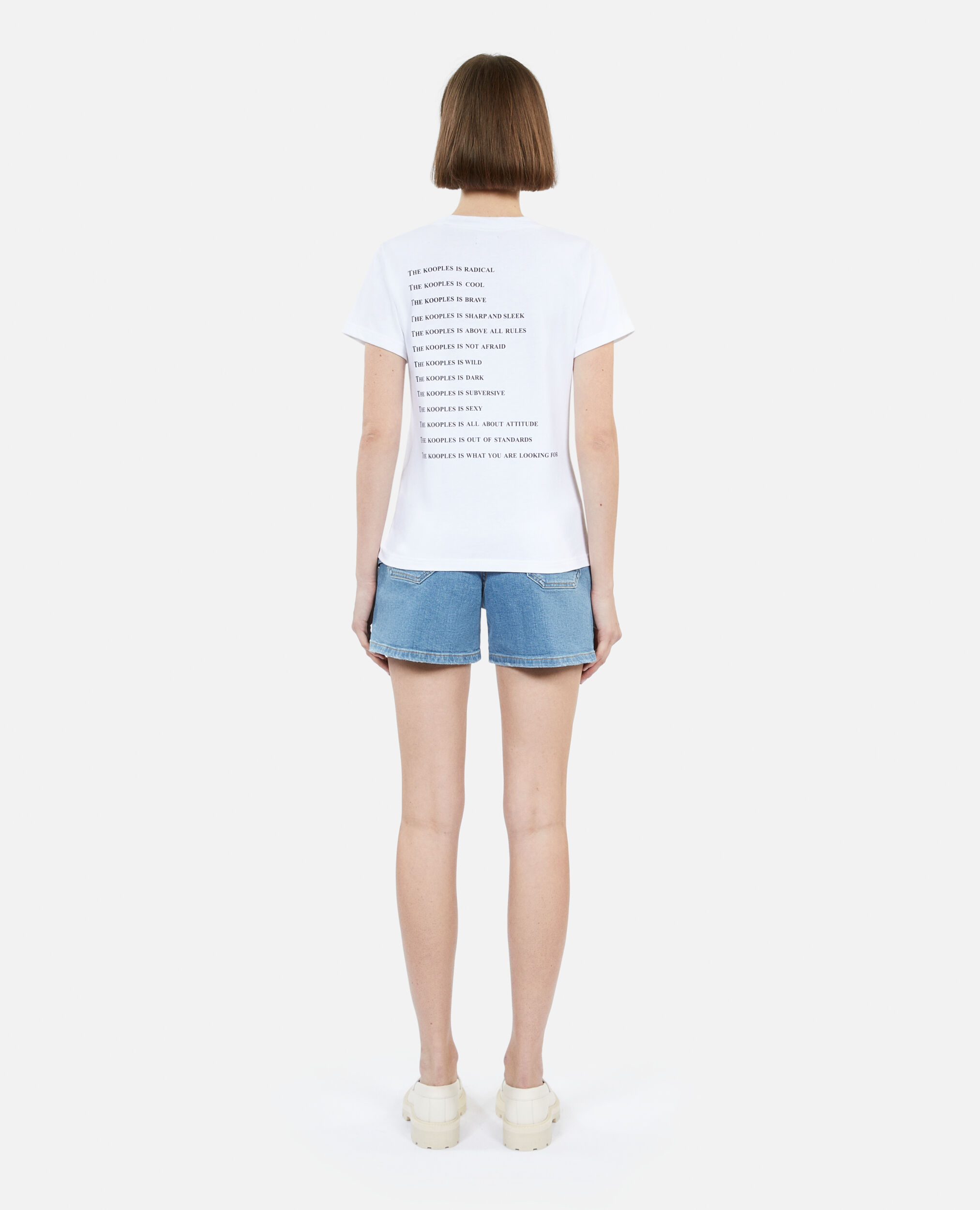 T-shirt What is blanc, WHITE, hi-res image number null
