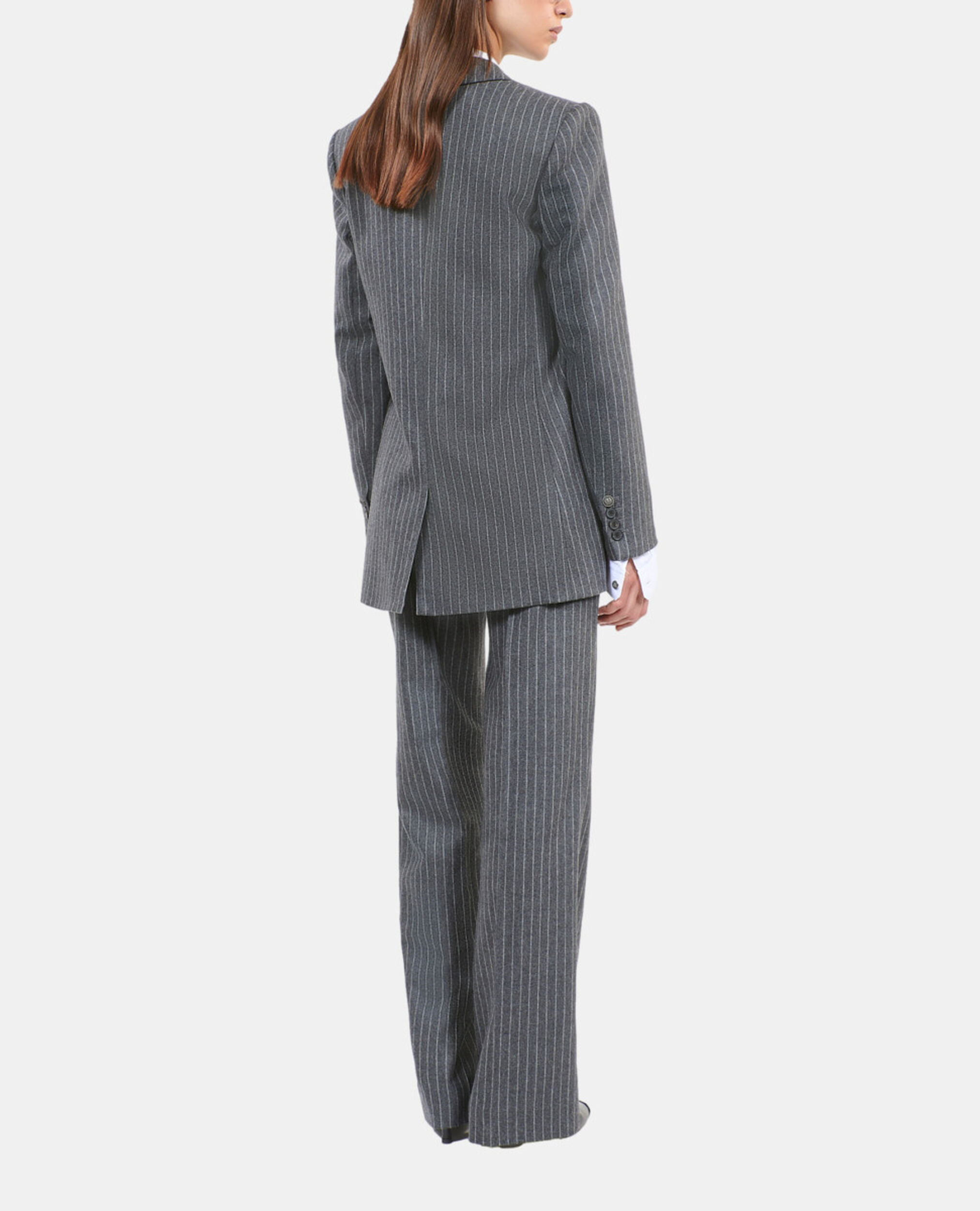 Veste tailleur à rayures, LIGHT GREY, hi-res image number null