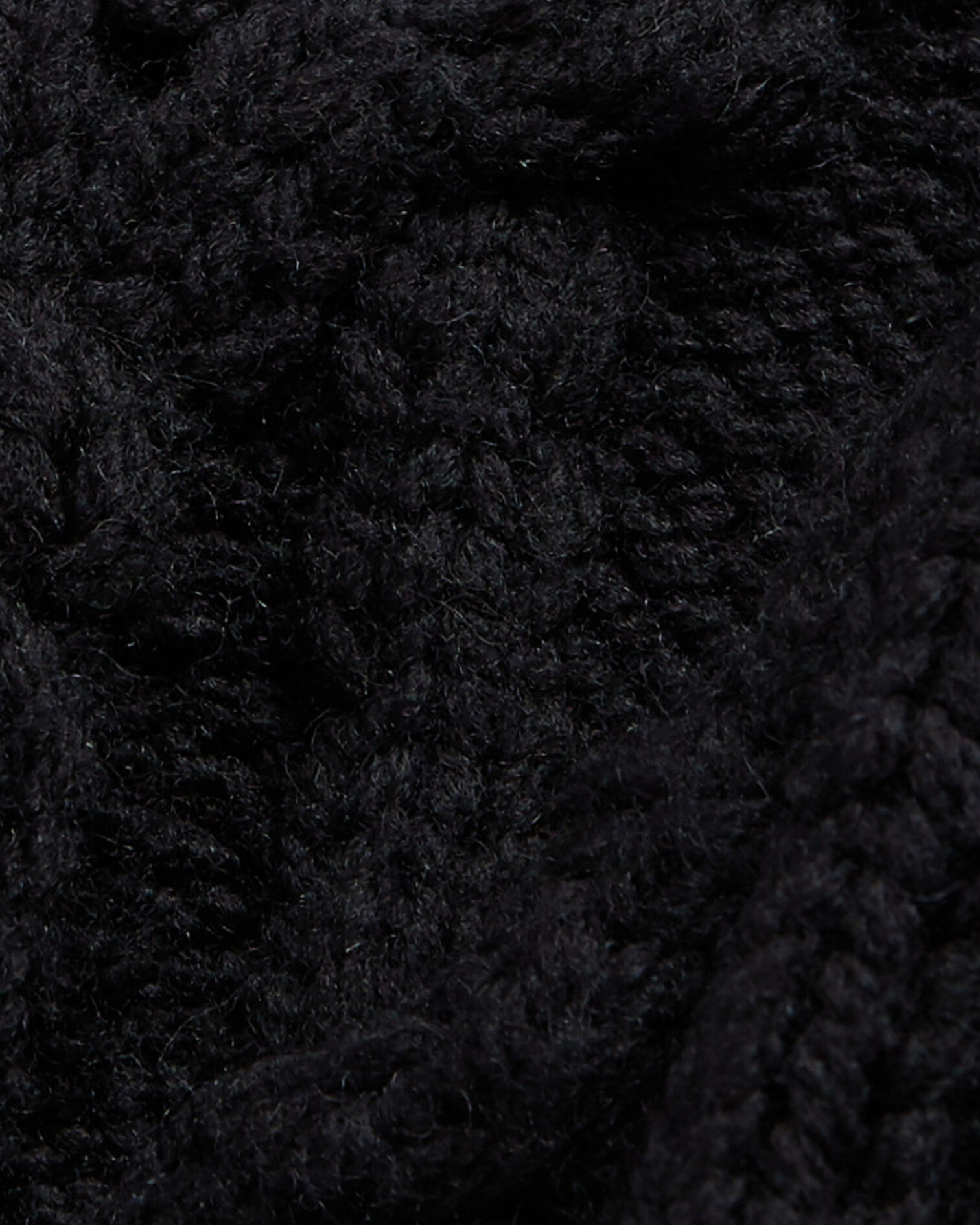 Pullover aus schwarzer Wolle, BLACK, hi-res image number null