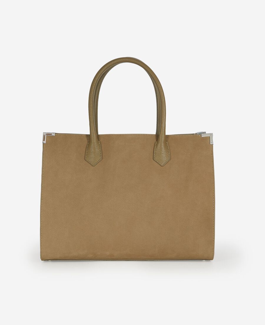 The Kooples F TAUPE_01 ming l tote bag grained taupe