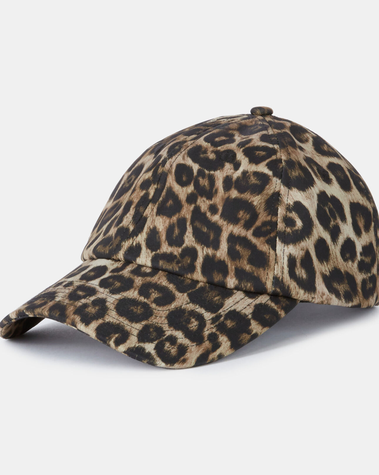 The Kooples MIXED LEOPARD leopard print cap