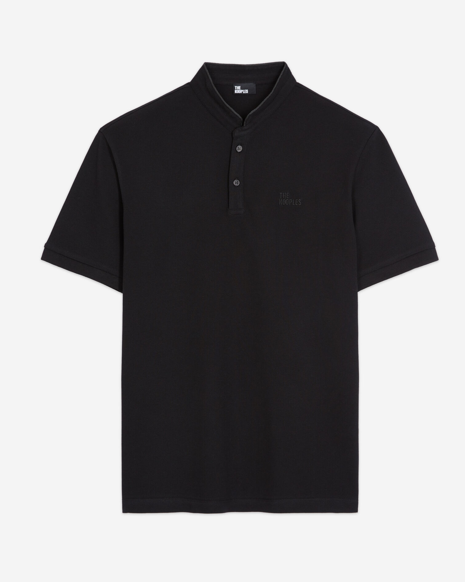 Black polo, BLACK, hi-res image number null