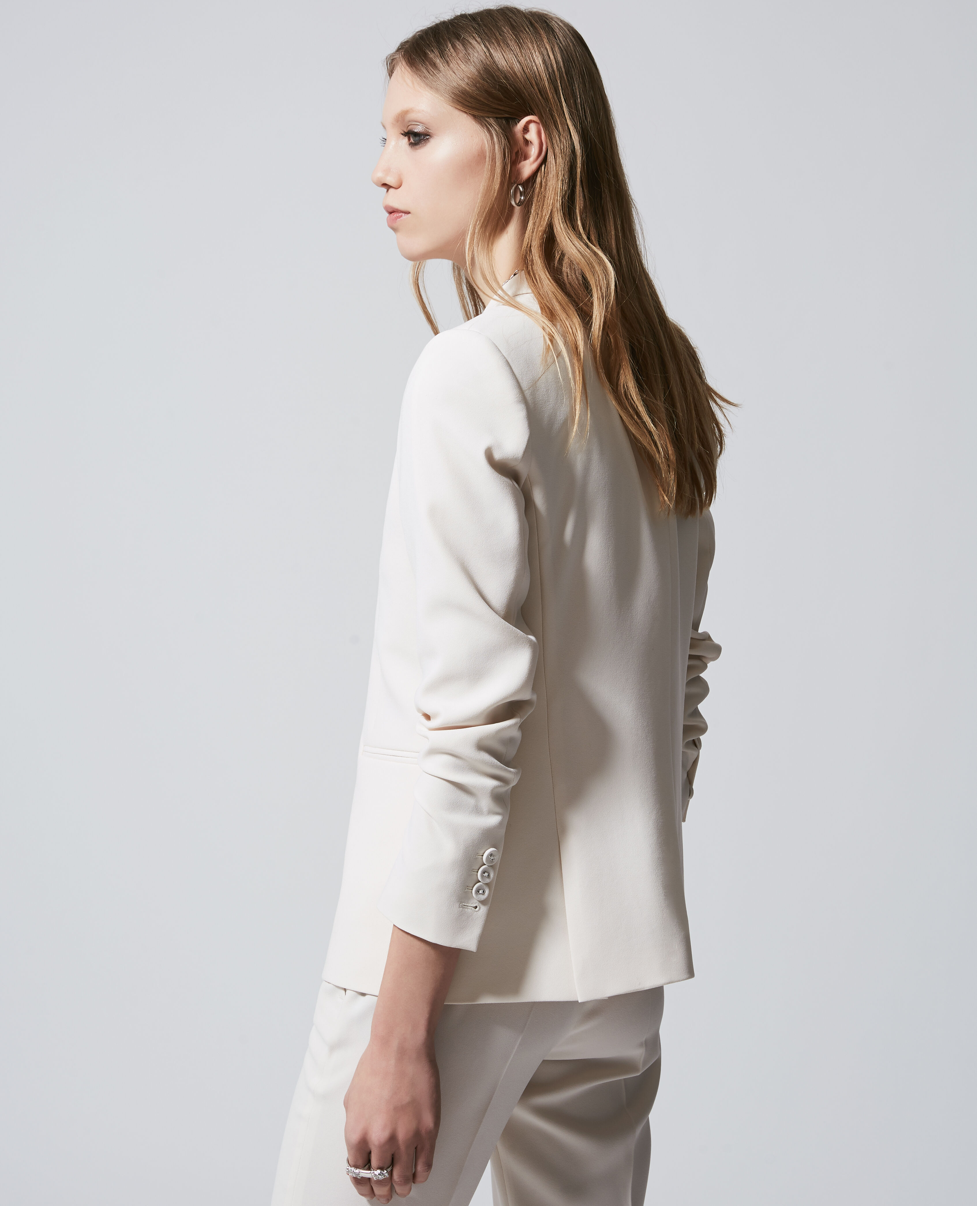 Veste en hot sale crepe fluide