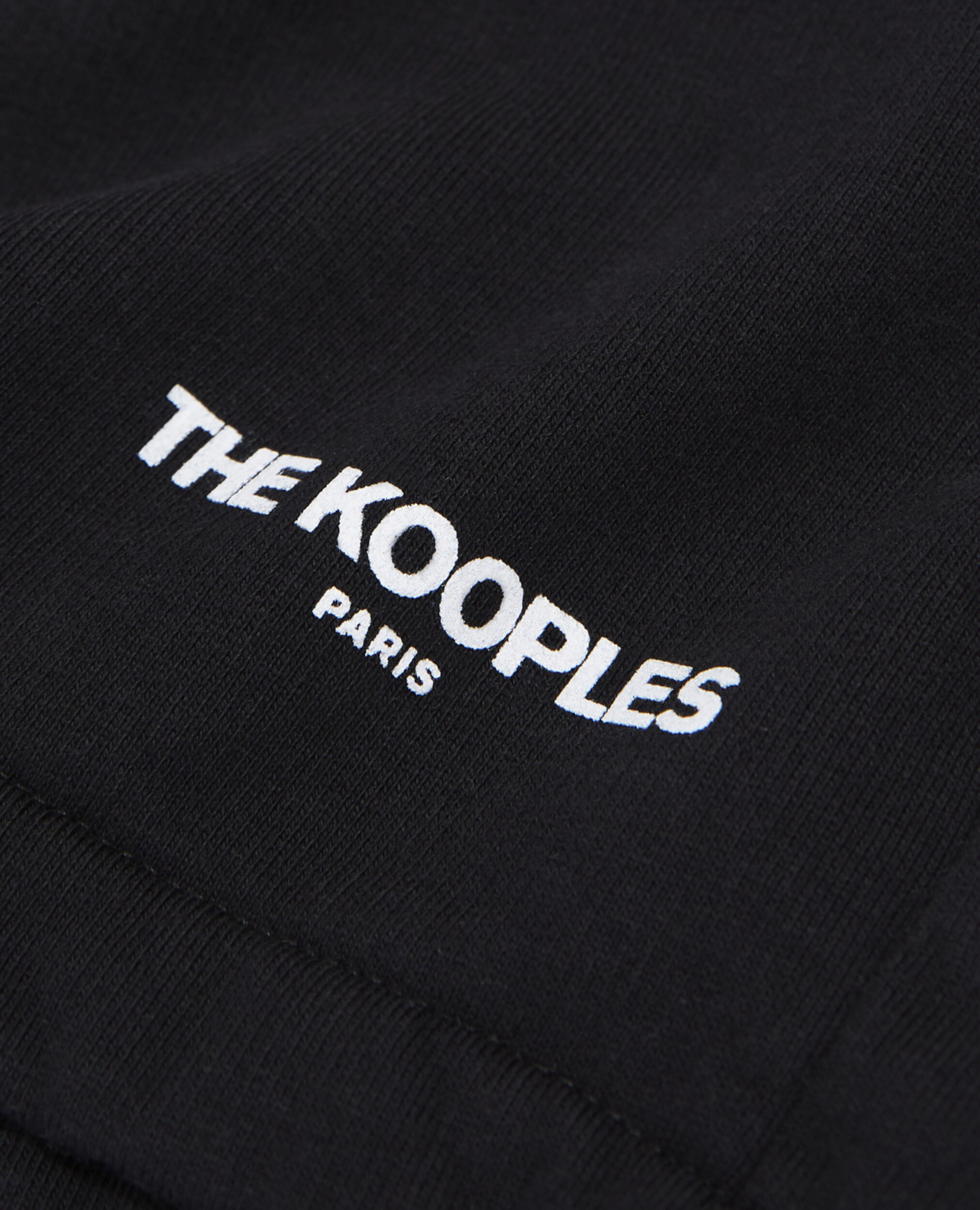 Fleece shorts with small logo, BLACK, hi-res image number null