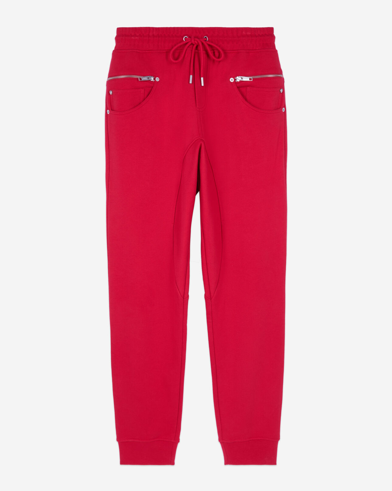The Kooples HOMME BLOOD bas de jogging rouge