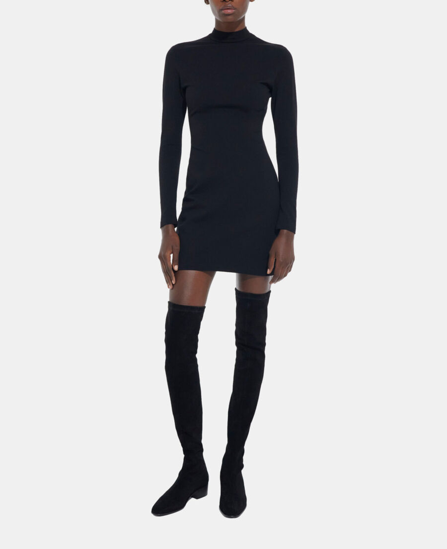 The Kooples WOMEN BLACK short black dress