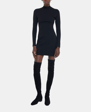 The Kooples WOMEN BLACK short black dress