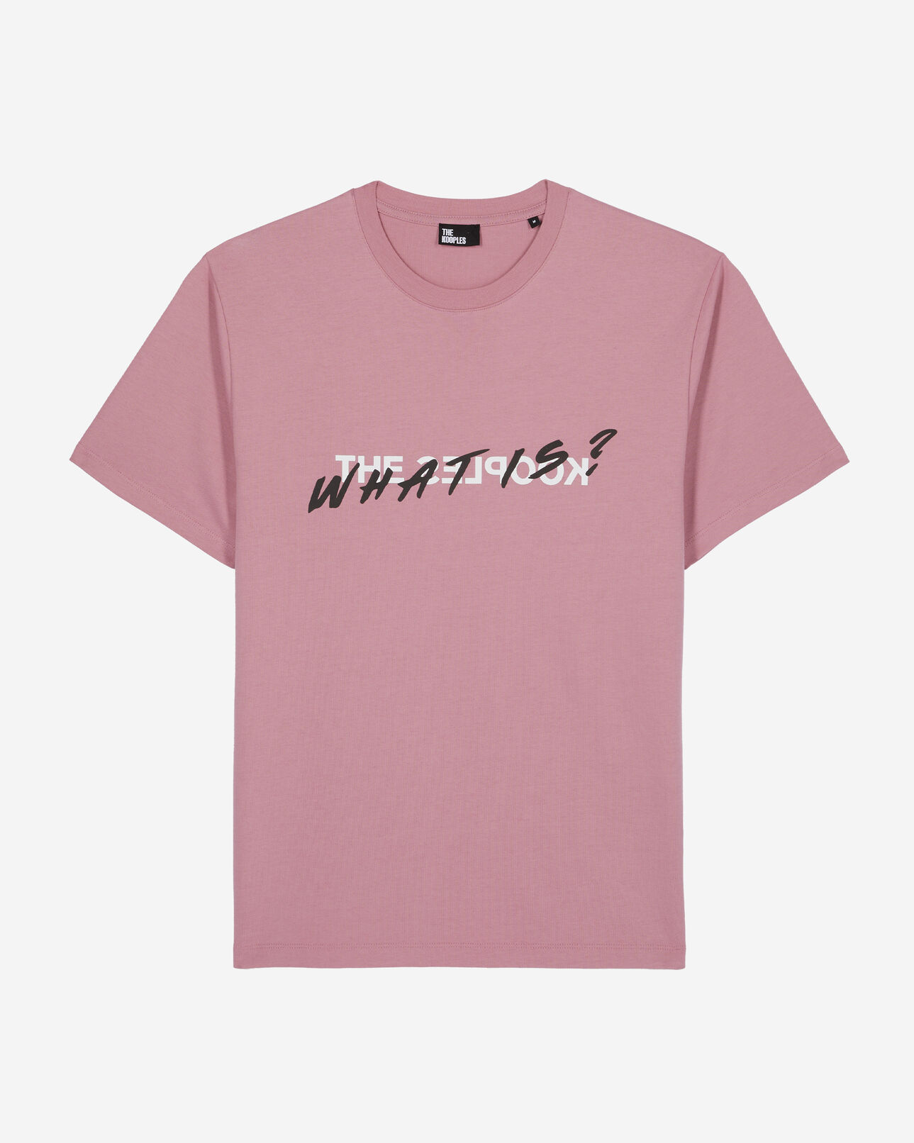 The Kooples HERREN PINK WOOD lila t-shirt what is